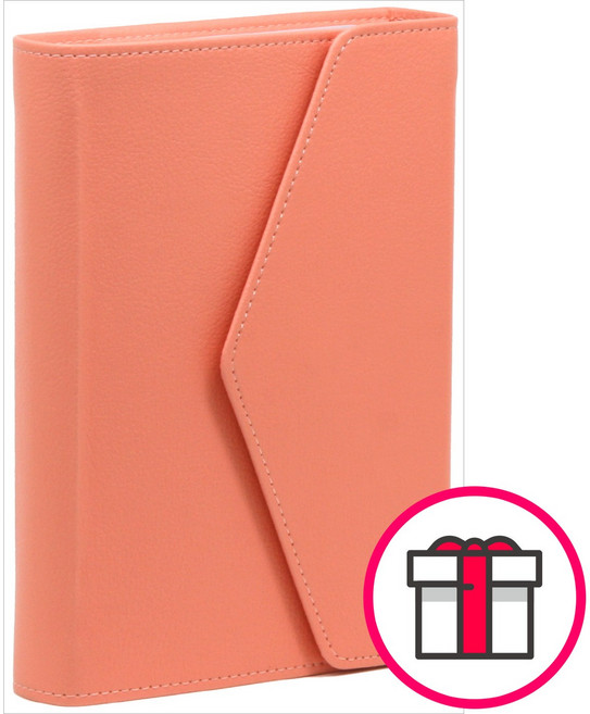 LASTELLA BOOKS 라스텔라 W 성경전서 소단본 (색인/지갑식/PU/코랄핑크/NKR62ETHU), 단품