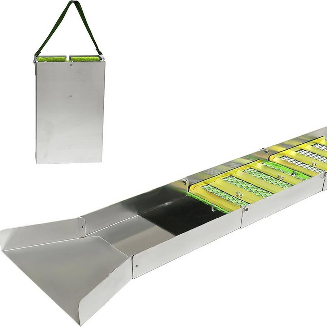 슬루이스 사금채취장비 사금패닝 그라우팅 선별기 채집 도구, 사금 채취 슬루스 세트, 1개