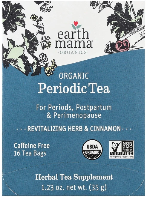 어스 마마 오가닉스 유기농 생리식염수 활력 허브 & 시나몬 무카페인 티백 16개 35g EMA-01016 - 쿠팡