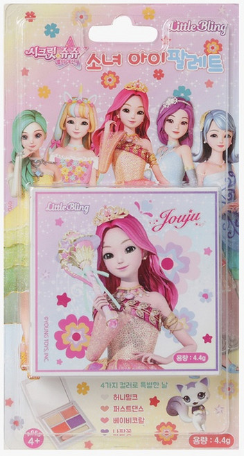 로엠걸즈 시크릿쥬쥬 별의여신 아이팔레트 애플아울렛 사상, FREE, 믹스, 1