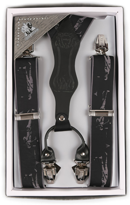 닥터버드 와이드 X형 남성멜빵(35MM)