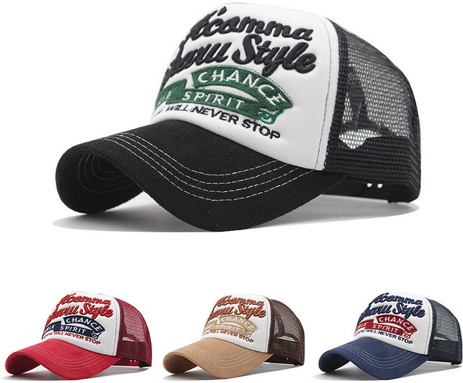 itch NOBLE-SPIRIT 모자 메쉬모자 메쉬캡 메시모자 여름모자 황야, 블랙