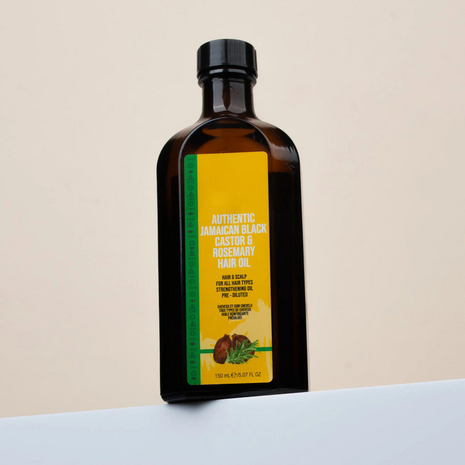 Nature Spell 牙買加黑蓖麻迷迭香護髮油, 1個, 黑蓖麻和迷迭香護髮油