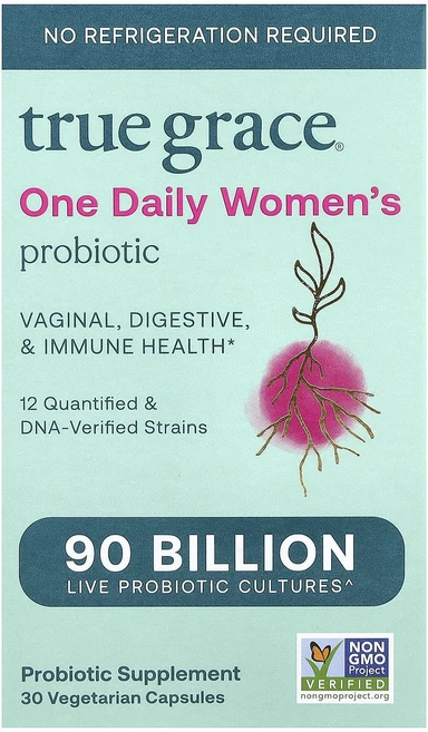 새해 첫좋은선물 True Grace 원 데일리 여성용 프로바이오틱 베지 캡슐 30정 제대로 할인합니다, TrueGrace원데일리여성용프로바이오틱베지캡슐30정, 1개 - 쿠팡