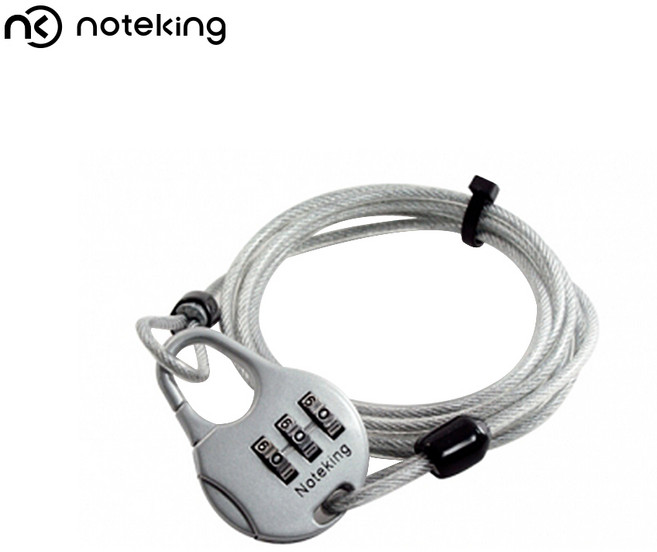 공공장소 관광서 증권사 무인PC방 호텔 여관 모텔 내 데스크탑 겸용 고리형 다용도 도난방지 와이어락, 1개