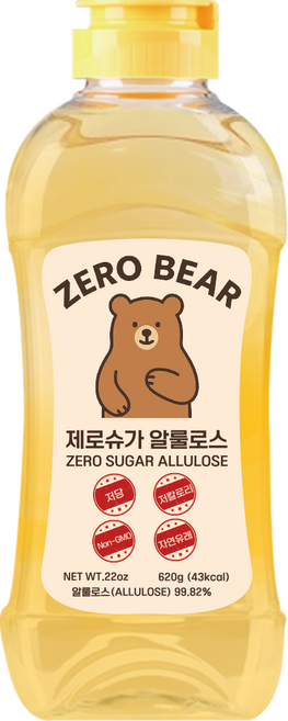 제로베어 알룰로스, 1개, 620ml