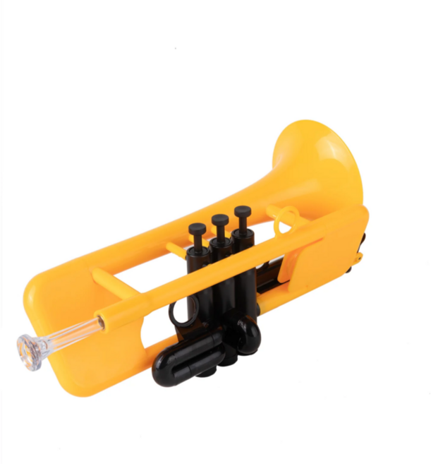 팸펫 플라스틱 ABS 코넷 Bb 씨라이온 SEALION, 옐로우