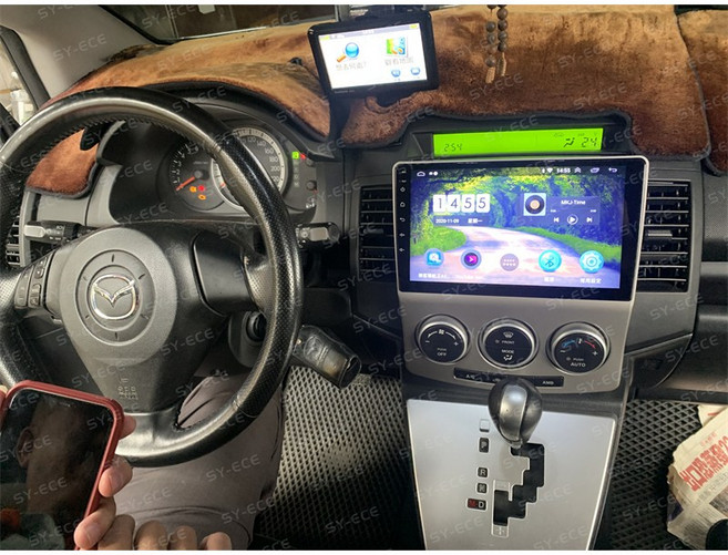 MAZDA 馬自達 安卓車機 馬5 馬五 I-MAX 汽車導航音響主機 影音螢幕 3D 360環景, (C)旗艦款八核心4G+64G,馬五原廠無螢幕