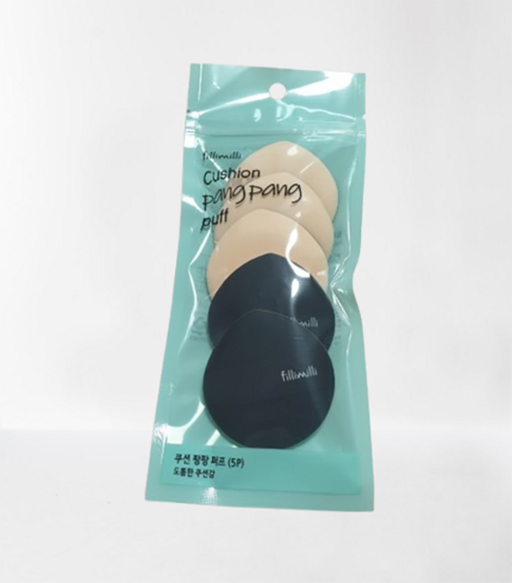 [재구매율 BEST] 필리밀리 Fillimilli cushion pang pang puff (5P) 쿠션 팡팡 퍼프 5 개입, 5P, 2개, 5개입
