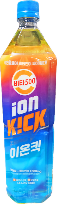 비타500 이온킥 제로, 1.5L, 5개입