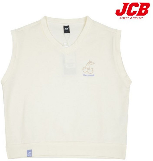 제이씨비 특양면 브이넥 조끼 JBK8R557GSI