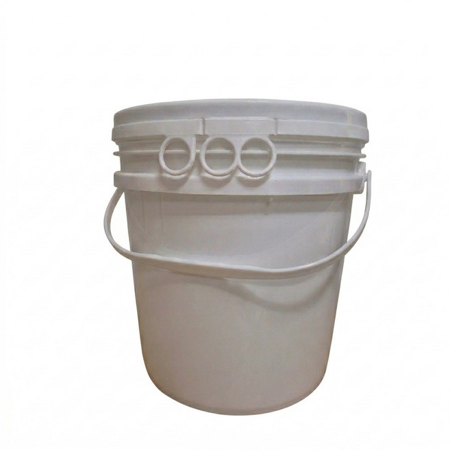 원형 페일용기 바케스 10리터 10L 들통 벌크통 쓰레기통 식품용기 다용도 통, 1개