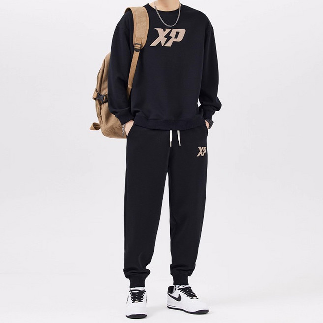 스타일닥터 남성 봄가을 트레이닝복 세트 캐주얼 맨투맨+긴바지 베이직 운동복