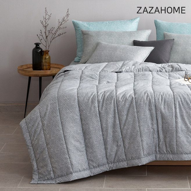 [19color] 먼지없는 원룸/기숙사 간절기이불 싱글세트(누빔이불+카페트+베개커버)+가방포장