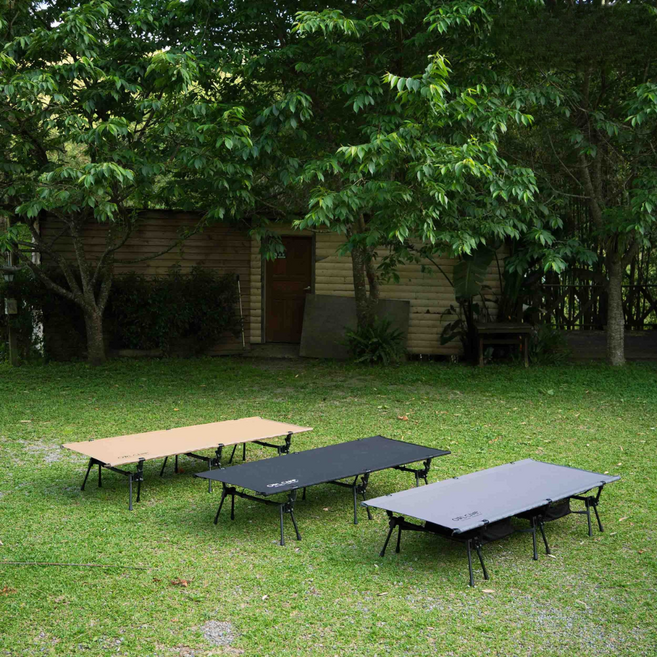 OWL CAMP PRO版行軍床, 灰色