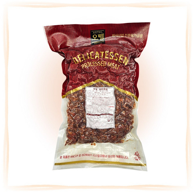 오뗄 미트토핑 1kg 냉동, 1개