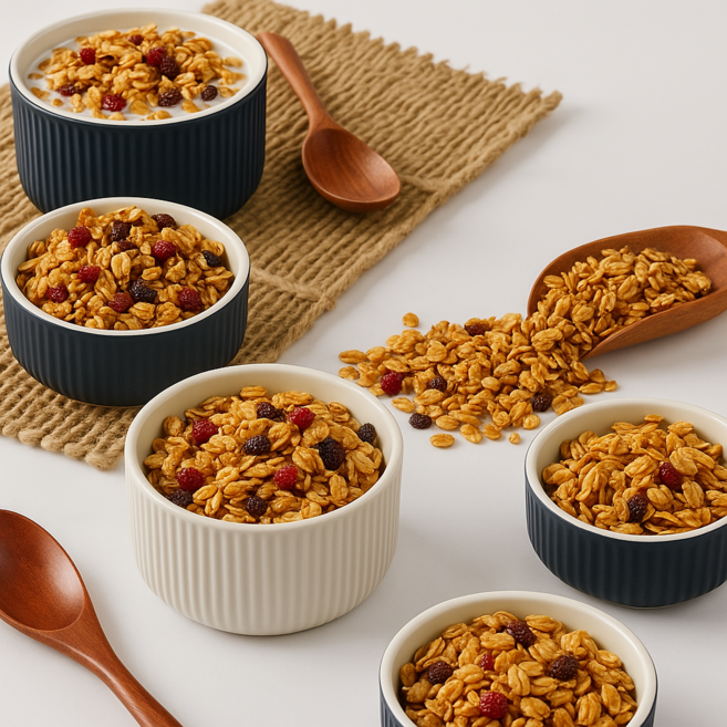 건강한 통곡물 수제 그래놀라 2종 1팩당 200g, 무설탕 대추호두 그래놀라 200g*3팩, 1개