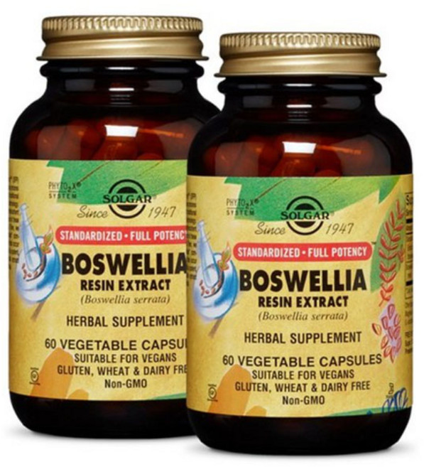 솔가 보스웰리아 레진 추출물 베지터블 캡슐, 60정, 2개