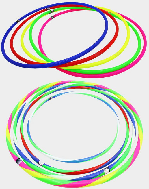 토이앤조이 국산 교재용 훌라후프 학교 학원 유치원 어린이집 단체 체육대회 운동회 성인 어린이 훌라후프, 1개