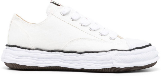 메종미하라야스히로 피터슨 로우탑 스니커즈