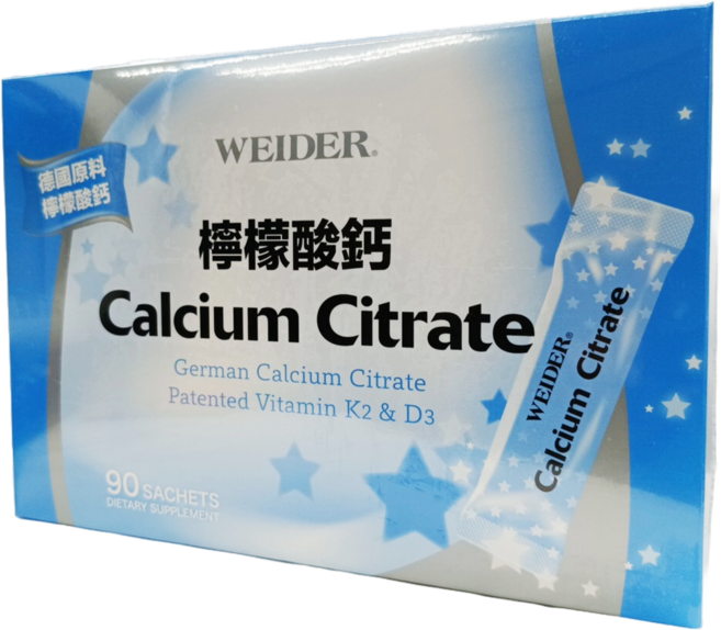 WEIDER 威德檸檬酸鈣, 90個, 3g