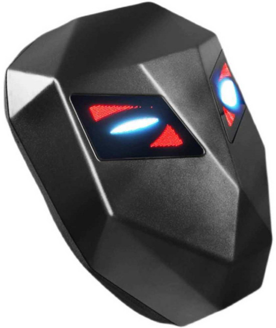 바이크 백팩 LED 하드쉘 헬멧 보관 눈달린 가방, 남성용 L, 1개