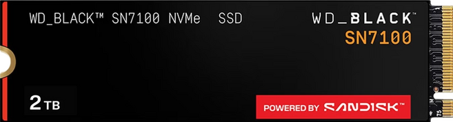 샌디스크 WD 블랙 SN7100 NVMe SSD PCIe Gen 4.0, 2TB