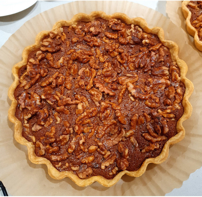 호두파이 (대형)- 지름 21.5cm/ 수제 타르트/ 답례품/ 선물/ 건강간식 /디저트, 달달맛(대형), 아이스포장 선택안함, 1개, 500g