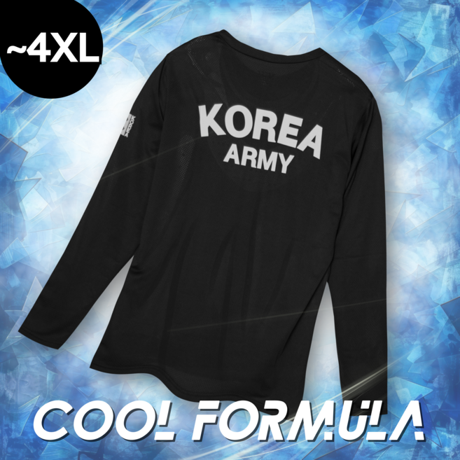 MACCI (마찌) ROKA 코리아 아미 티셔츠 기능성 로카 긴팔티 (정품)