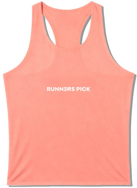 러너스픽 무봉제 러닝 싱글렛 남녀공용 기능성 민소매 티셔츠 마라톤 상의