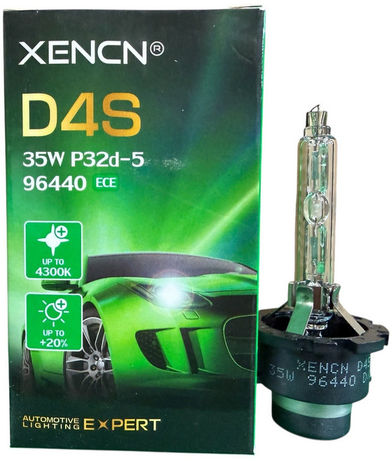 XENCN D4S 車頭燈 提升亮度 4300K, 2個