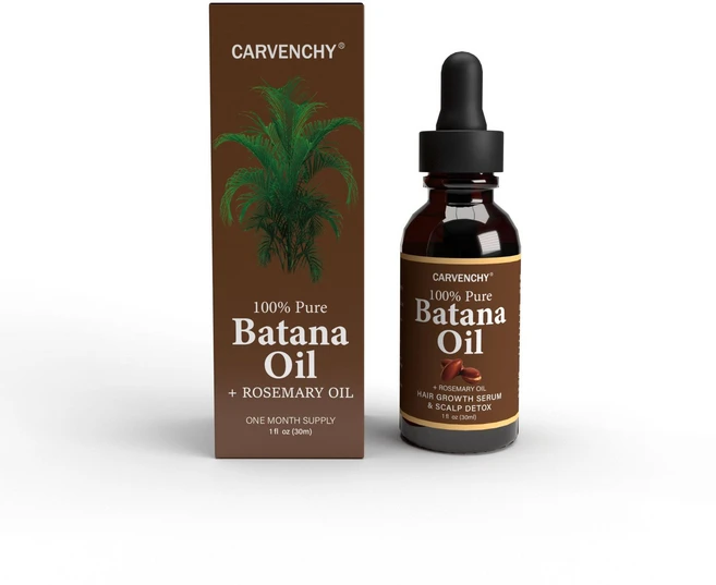 100% Pure Batana Oi 유기농 바타나 오일 로즈마리 헤어 오일, 2개, 30ml - 쿠팡