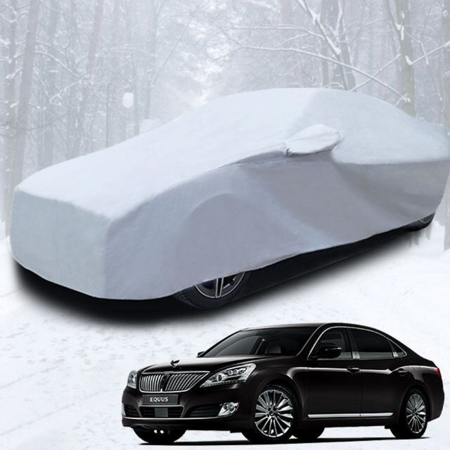 에쿠스 자동차커버 성에방지 눈 덮개 카 커버 5호 mod*912SL, 에쿠스 5호, 1개