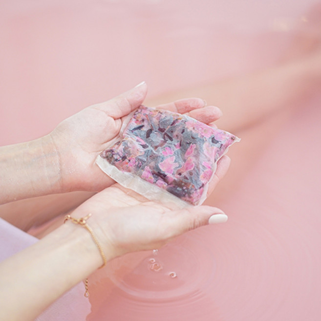 [클로로피] 반신욕입욕제 티백입욕제 바스솔트 허브입욕제 바스티백, 가을3p(어텀 무드 화이트머스크), 1개