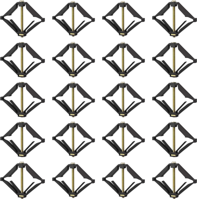 픽클리 스위치 고정 브라켓 콘센트 박스 수리 고정 키트, 20개