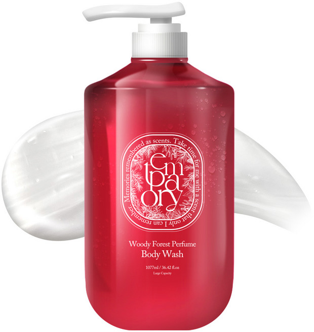 템포러리 퍼퓸 바디워시 우디 포레스트향, 1개