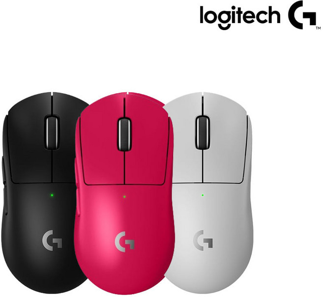 로지텍코리아 로지텍G G PRO X SUPERLGIHT2 무선 게이밍 마우스 지슈라2, PINK
