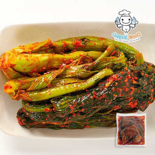 깔끔한 남도의참맛 별미가 여수 돌산 매운갓김치 2kg, 별미 매운 돌산갓김치 2kg, 1개