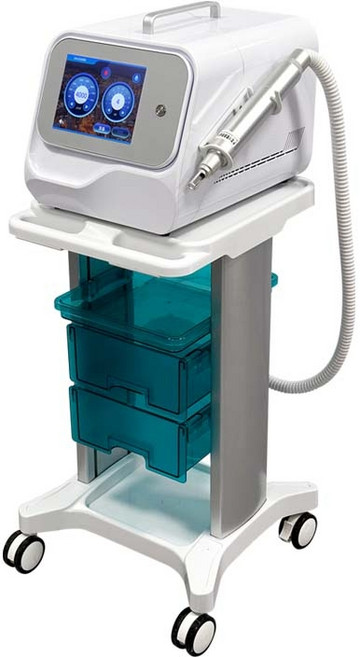 문신제거기 흉터 지우는 기계 주근깨 색소 토닝 반영구 지우는기계, 1개, 강화판 5헤드 밴드 카트