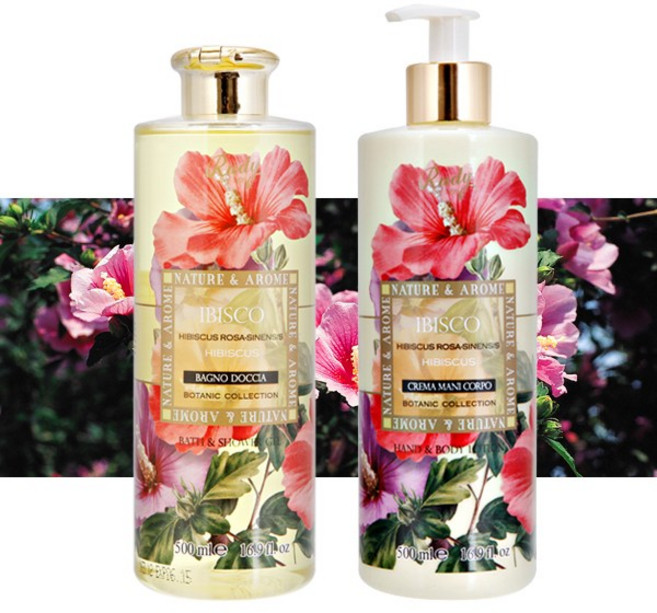 [루디] 네츄라앤아로마 바디 2종 선물세트 - 히비시커스, 상세 설명 참조, 1개