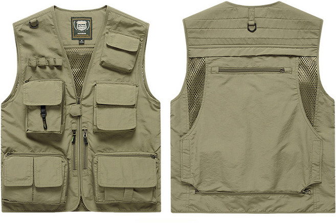Neirny 택티컬 전술 작업 조끼 밀리터리 아웃도어 전투 서바이벌 배달 현장 근무 등산 낚시 멀티 포켓 조끼