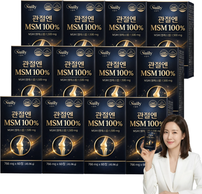 관절 연골건강 100% 식약청 인증 [12개이상 구매시 관절엔 난각막 dem 증정], 12개