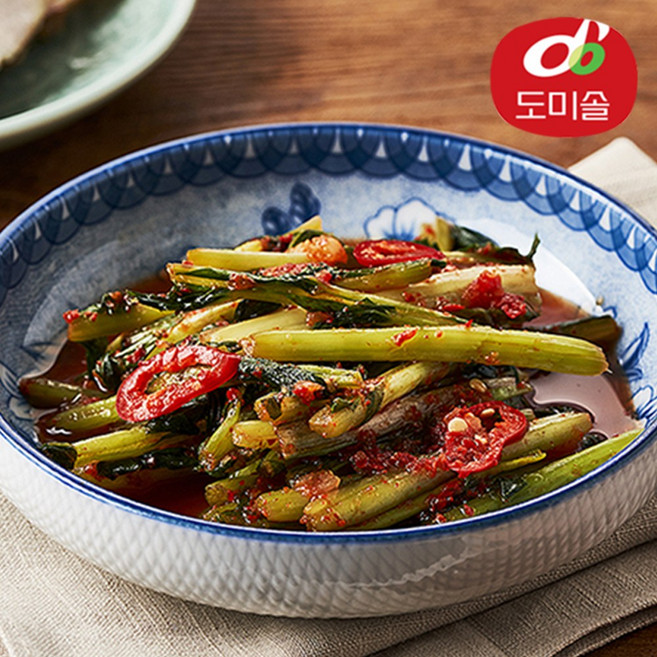 [도미솔김치] [도미솔] 박미희 맛있는 열무김치 1.5kg, 1개