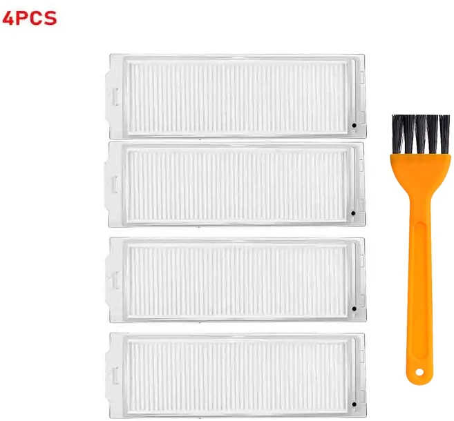 샤오미 S10 Mijia 3C/Mop Pro/2S/PSTYTJ02YM / XMSTJQR2S/ Viomi V2PRO V3/SE 로봇 클리너 액세서리 용 브, 04 4PCS with brush