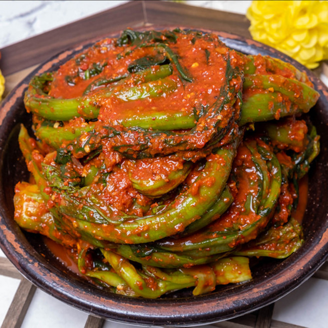 국내산 전라도 갓김치, 1박스, 5kg