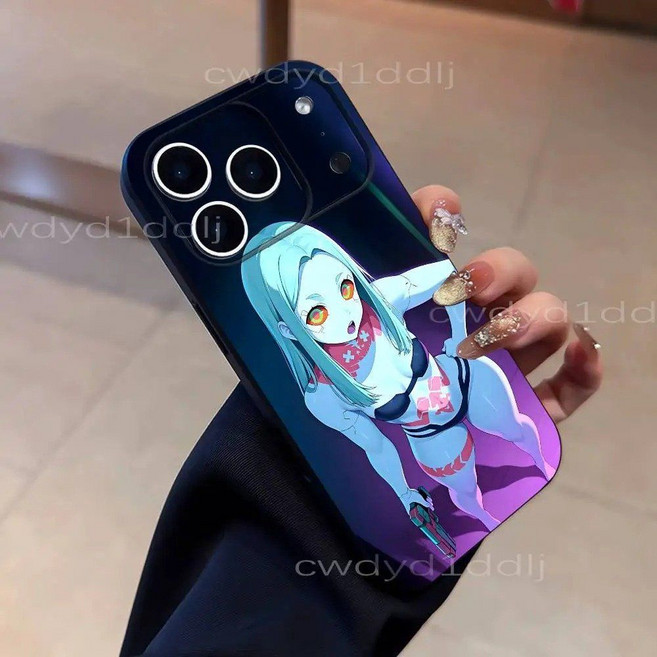 사이버펑크굿즈 사이버펑크폰케이스 레베카 캐릭터 아이폰