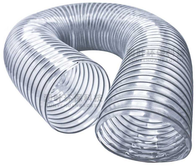 엑셀관 PVC 파이프 호스 주름관 투명 덕트 배관 10M, 1개, PVC 유연 90mm 15m