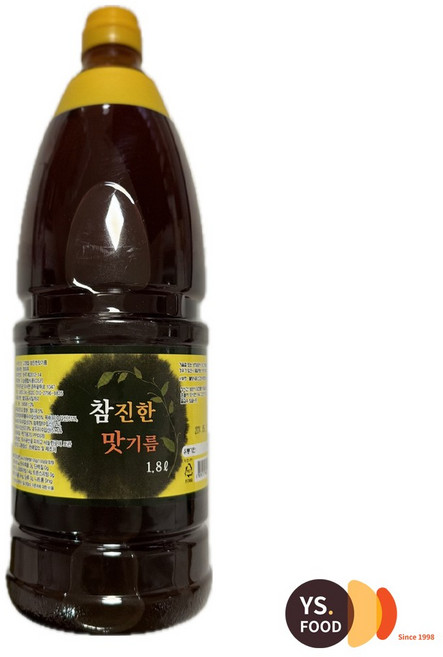 오승식품 고향집 참진한 맛기름 1.8L 참맛기름 향기름 참기름, 1개