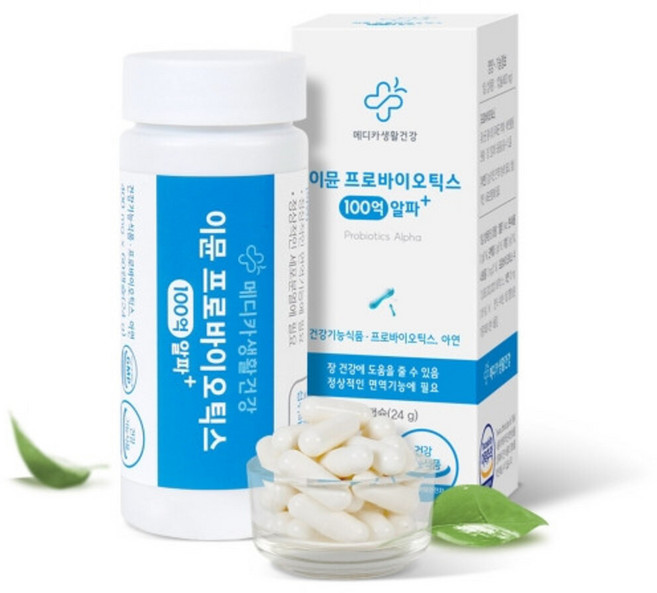 이뮨 생유산균 100억 알파 400mg x 60캡슐(2개월) 실온2년보관, 60회분, 1개