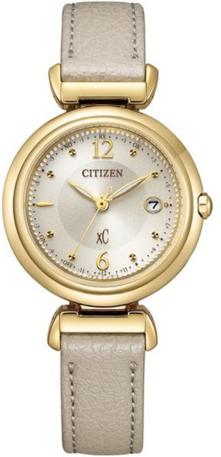 시티즌 시계 CITIZEN WATCH 크로스시 xC mizu collection 광발전 에코·드라이브 전파 Titania Happy Flight 밴드:합성 피혁식물 유래 사과